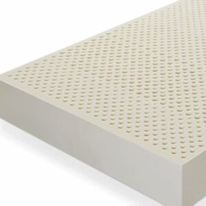 Sectiune nucleu saltea Standard Ekon din latex cu 7 zone de confort si structura celulara deschisa.